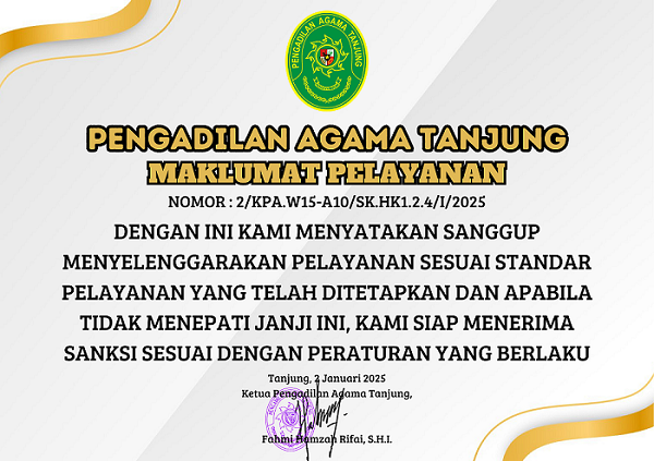 MAKLUMAT PELAYANAN