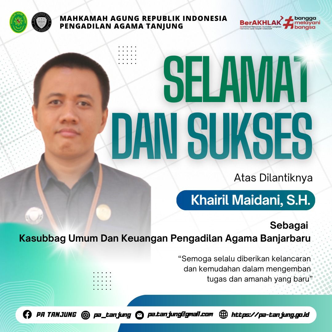 Pelantikan pak khairil